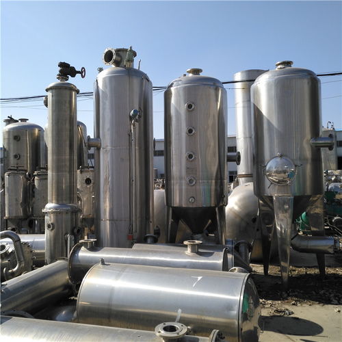 二手双效浓缩蒸发器